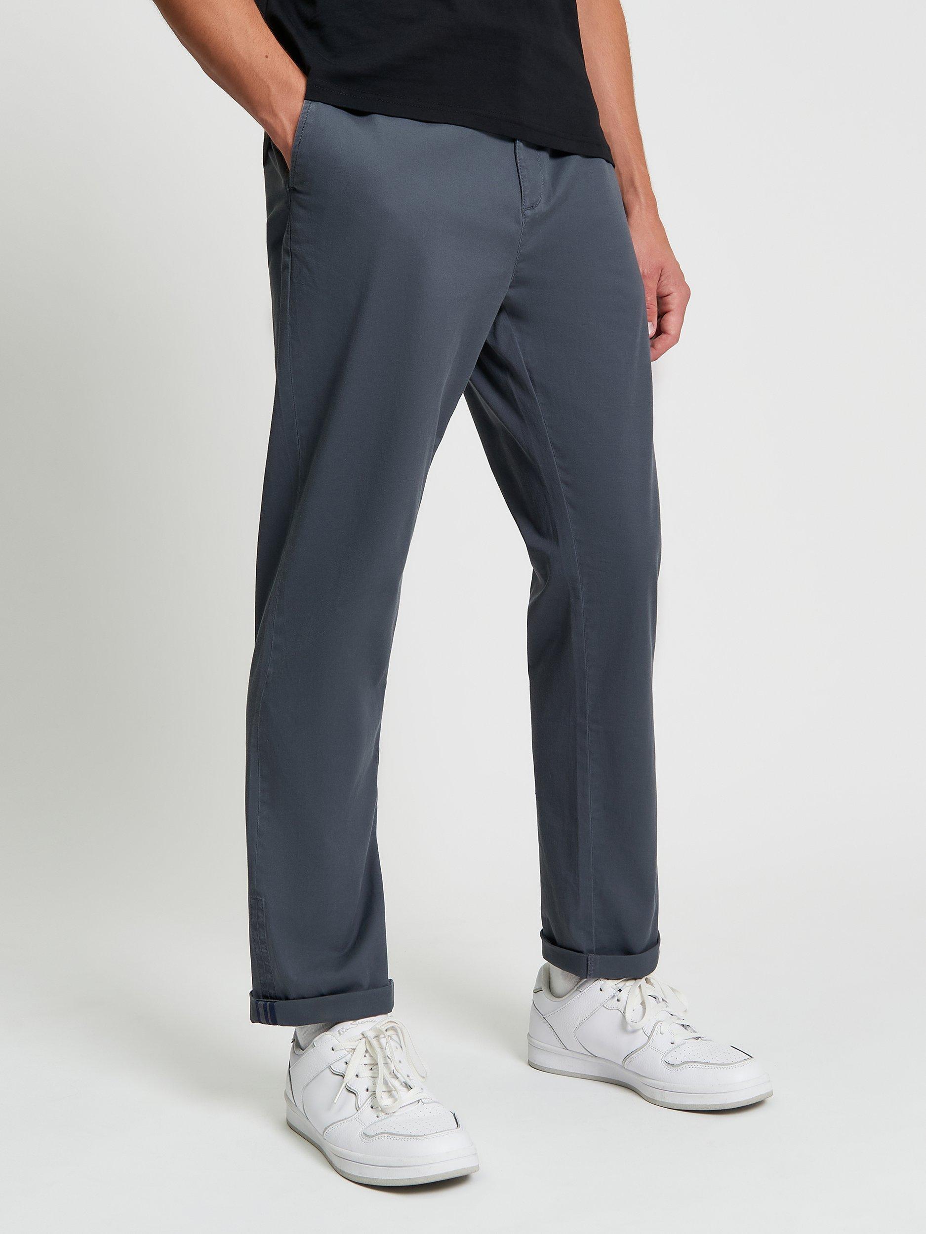 Product image 3 of 4, which shows Ben Sherman Slim Fit Chinos, Slate, 34R