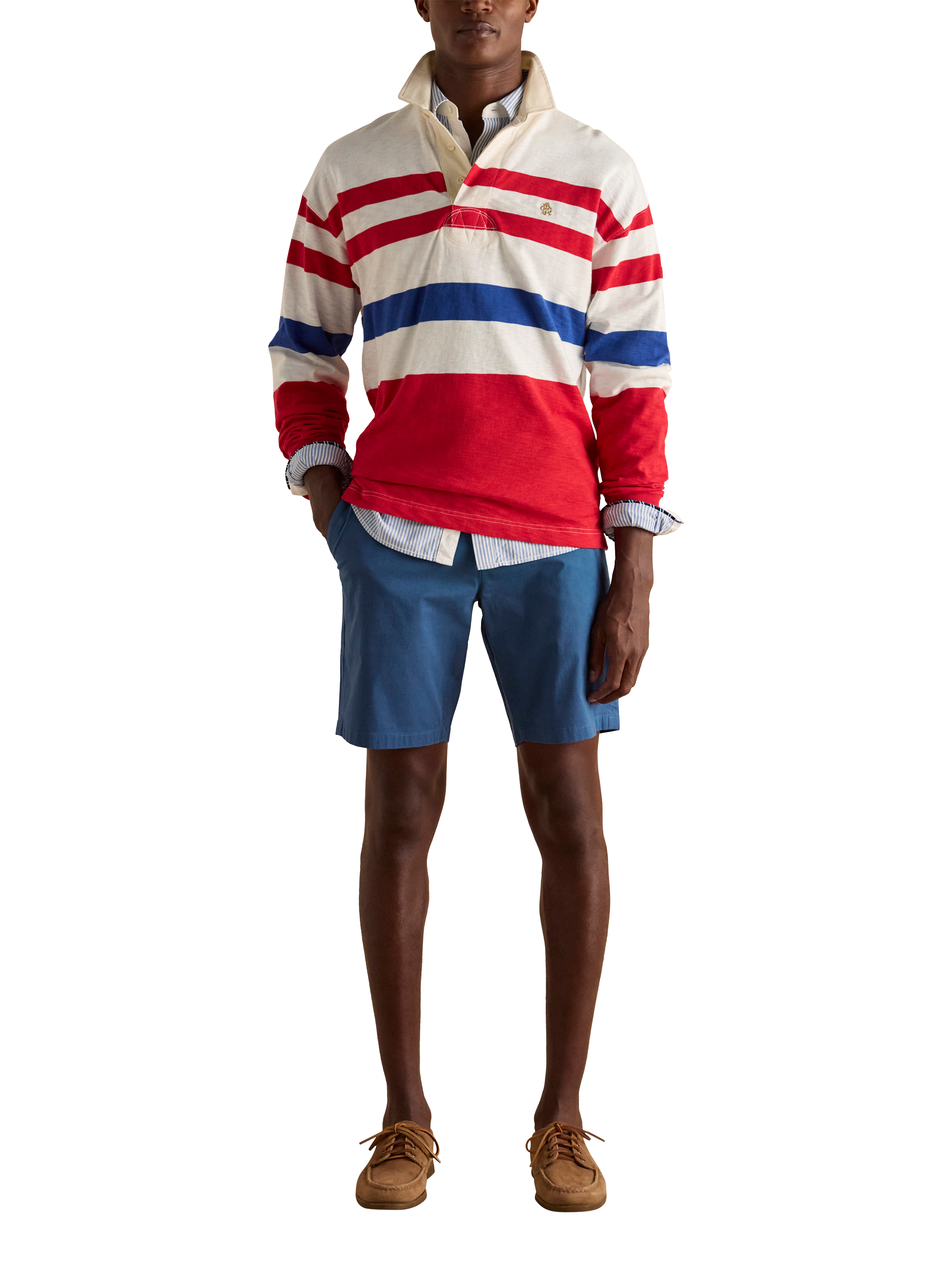 Product image 2 of 11, which shows Chino Short Blue BLMI 30 R
