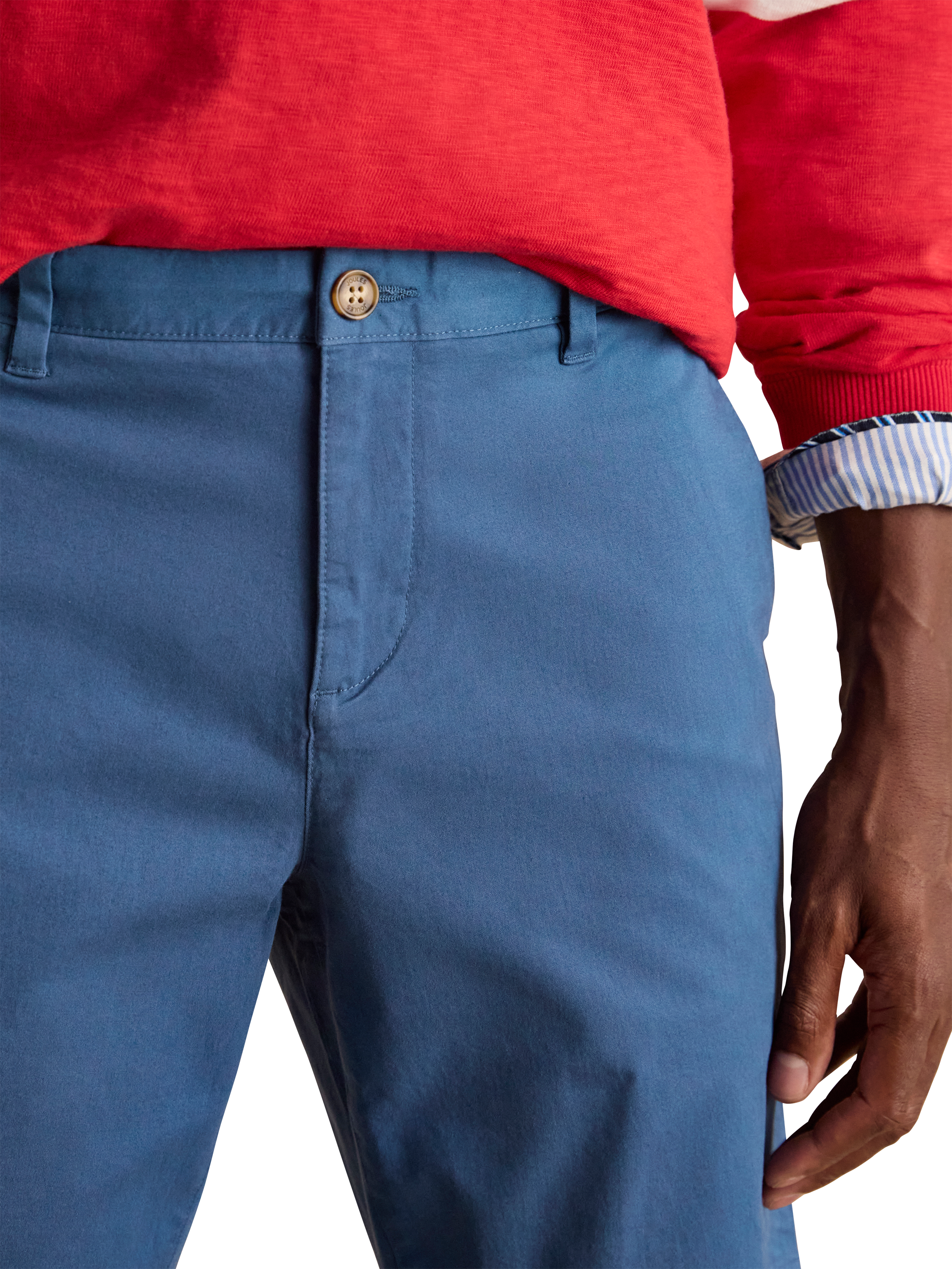 Product image 5 of 11, which shows Chino Short Blue BLMI 30 R