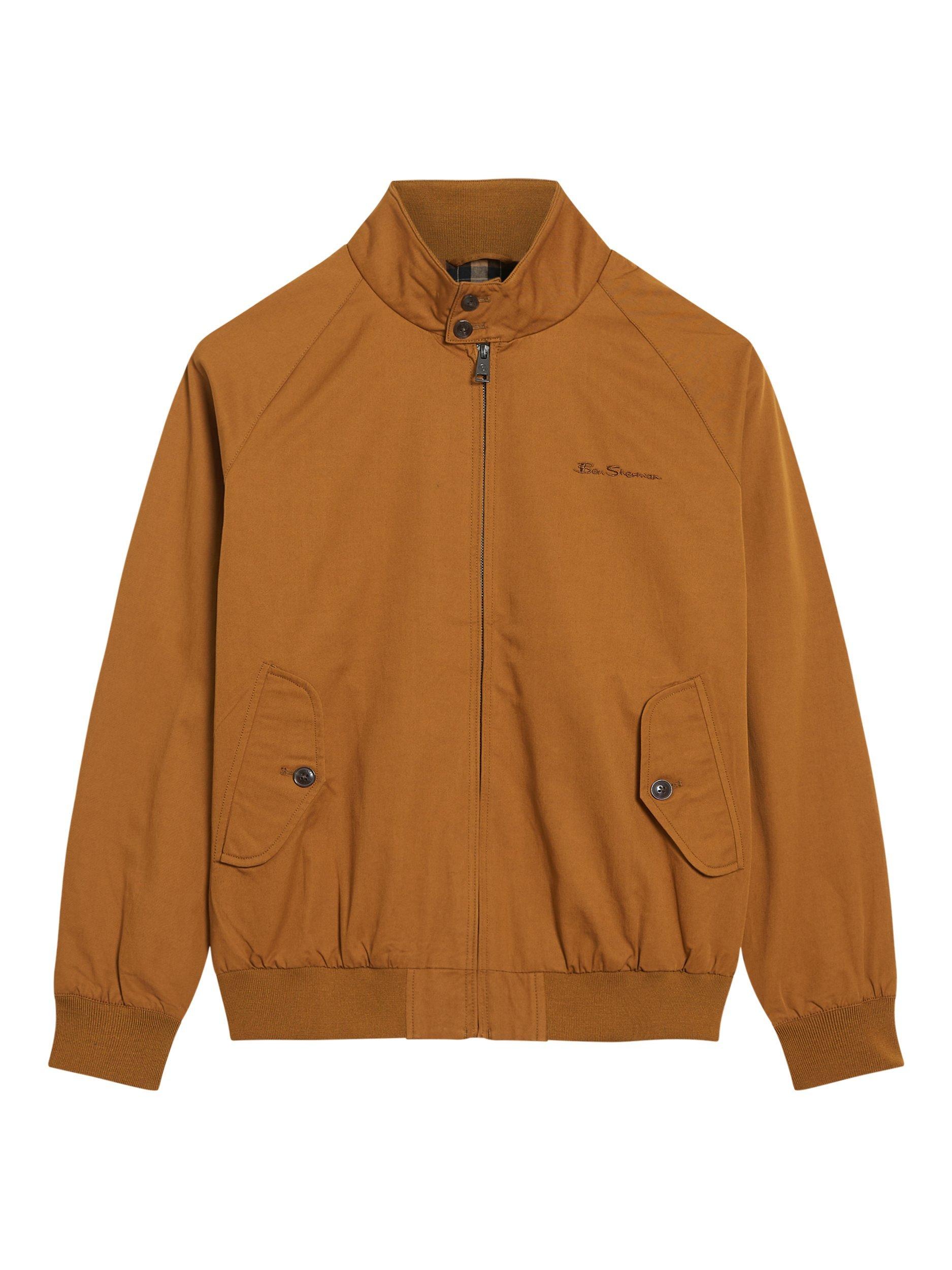 Product image 6 of 6, which shows Ben Sherman Signature Harrington Jacket, Bronze, S