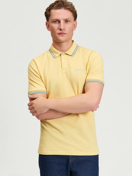 Ben Sherman Signature Cotton Polo Shirt, Butterscotch