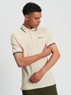Ben Sherman Signature Pique Polo Shirt, Fog