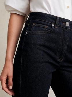 Reiss Selin Ankle Grazer Jeans, Dark Blue - view 2, Dark Blue