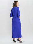 Gina Bacconi Dionne Knot Detail Maxi Dress, Sapphire