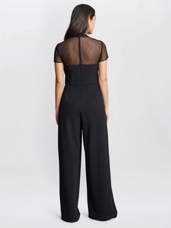 Gina Bacconi Charlene Wide Leg Jumpsuit, Black - view 2, Black