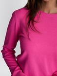 Gina Bacconi Claudie Crew Neck Jumper, Pink