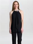 Gina Bacconi Elle Beaded Neck Top