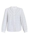 Gina Bacconi Cindi Embroidered Shirt, White