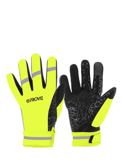 Proviz Classic Cycling Gloves, Yellow
