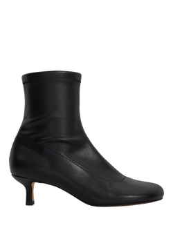 Dune London Outstanding Seam Detail Heeled Ankle Boots, Black, Black