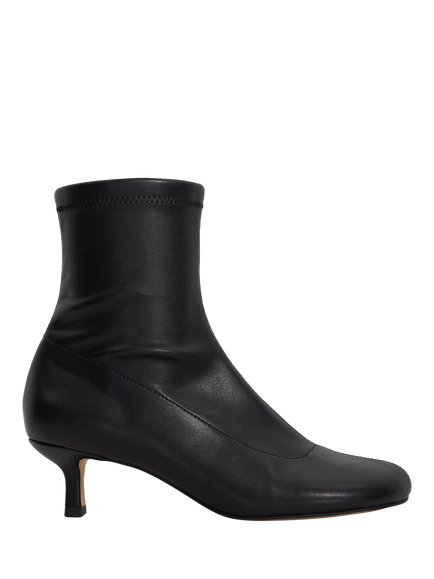 Dune London Outstanding Seam Detail Heeled Ankle Boots, Black, Black