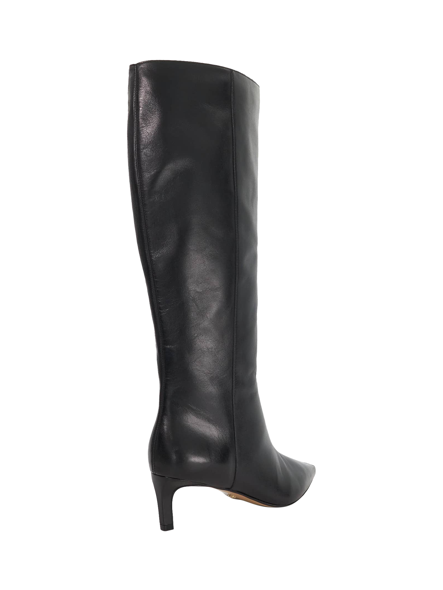 Product image 5 of 6, which shows Dune London Smoothly Leather Calf Boots, Black, EU36