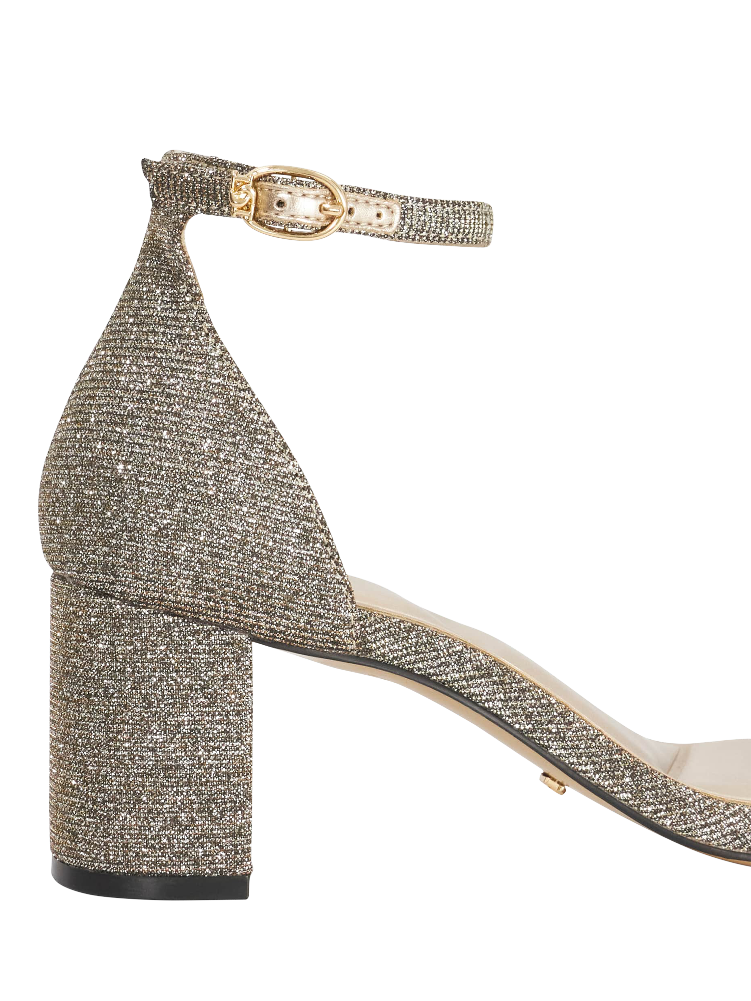 Product image 5 of 5, which shows Dune London Melins Heeled Sandals, Bronze, EU36