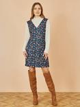 Yumi Fox Long Sleeve Layered Tunic Dress