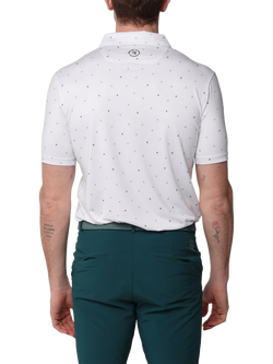 REFLO Tagus Golf Polo Shirt, White - view 2, White