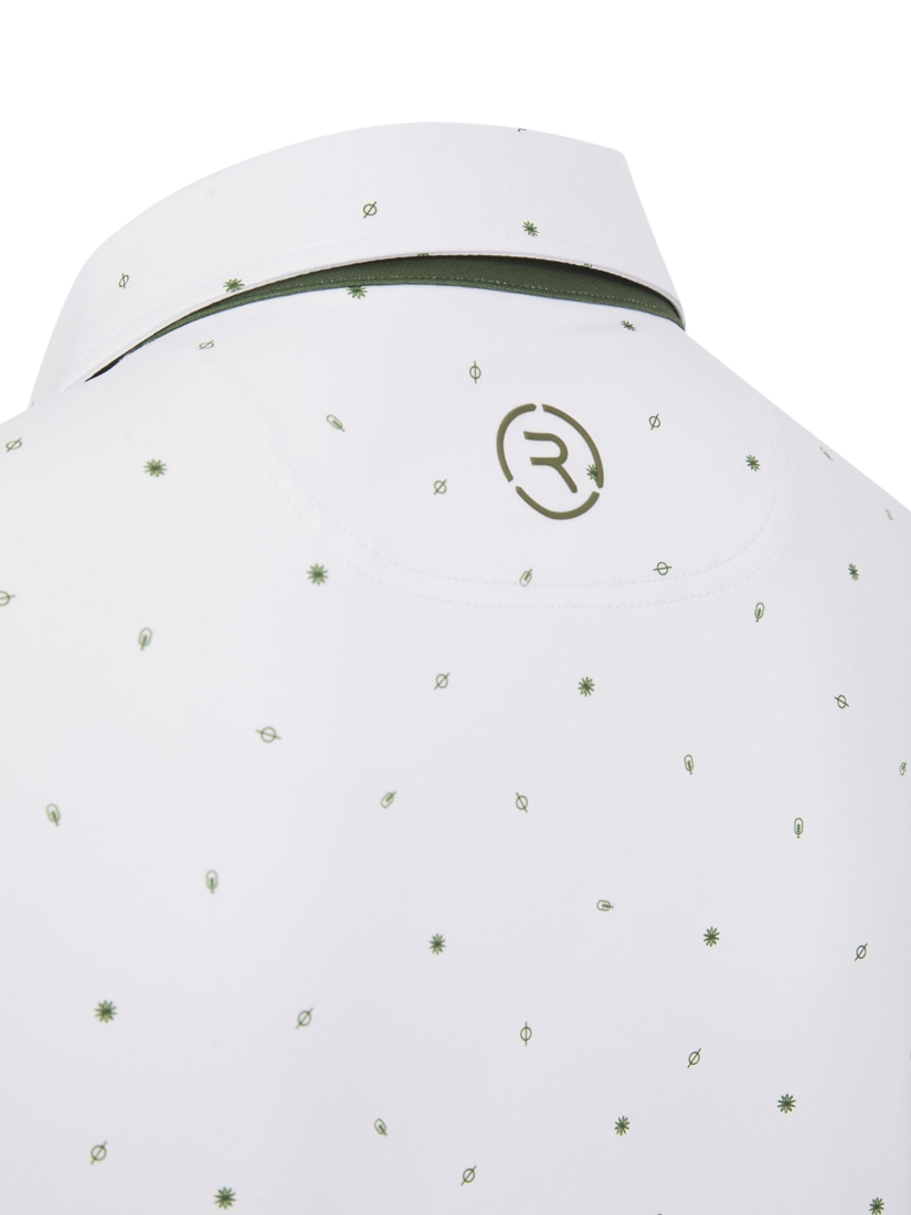 Product image 5 of 6, which shows REFLO Tagus Golf Polo Shirt, White, S