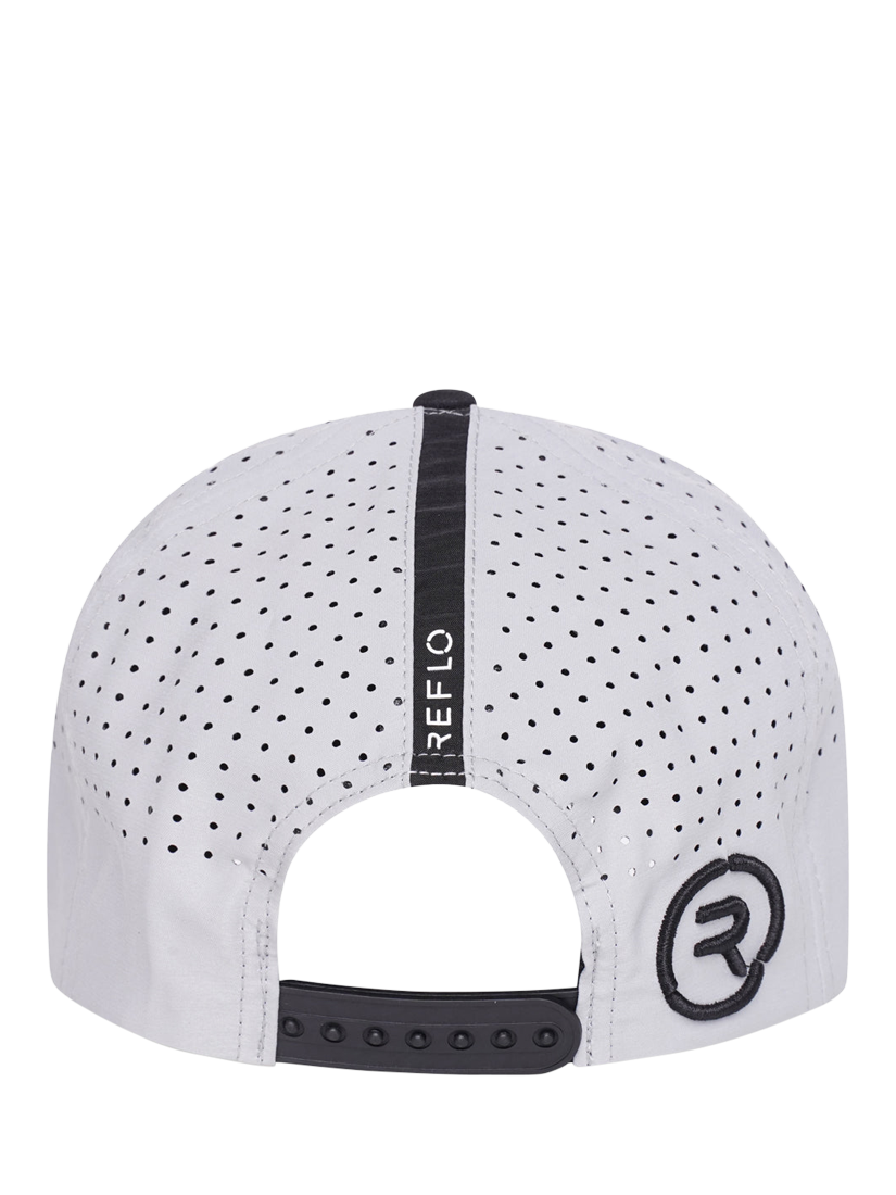 Product image 2 of 3, which shows REFLO Sebu Trucker Cap, Black/Grey