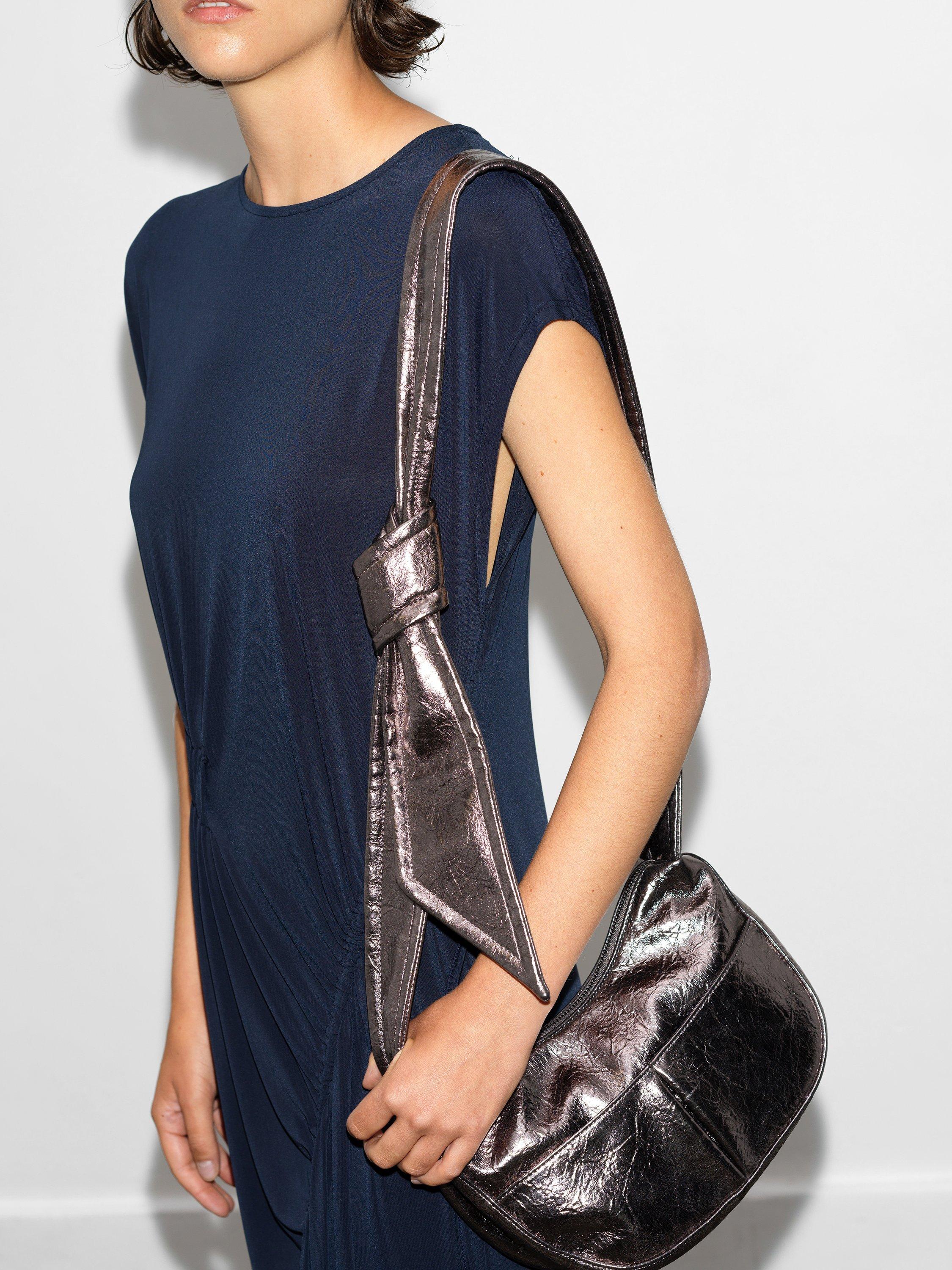 Product image 2 of 5, which shows French Connection Samira Jersey Dress, Navy, XS