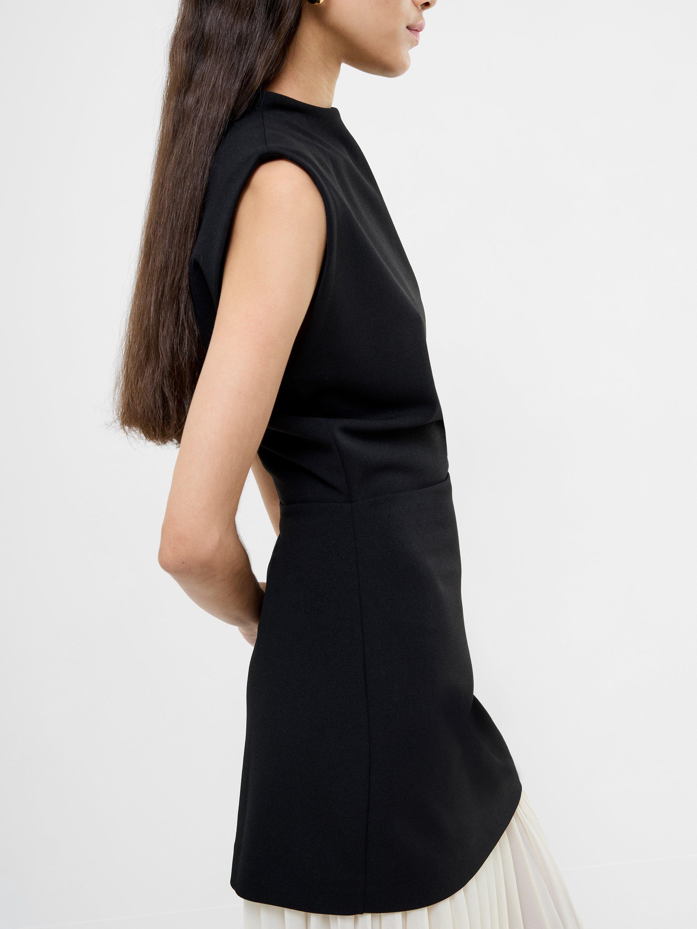 Product image 2 of 3, which shows French Connection Pleated Skirt Maxi Dress, Multi, 12