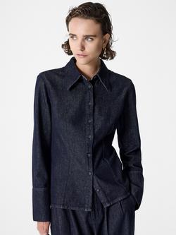French Connection Fletcher Denim Shirt, Indigo, Indigo