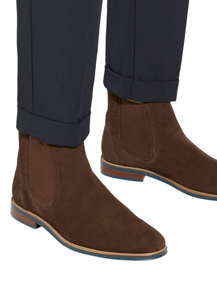 Dune London McKinley Suede Ankle Boots - view 2, Brown