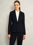 Hobbs Ivy Single Button Blazer, Navy