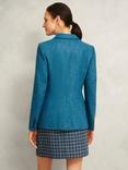 Hobbs Lilla Pure Wool Blazer, Blue