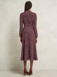 Hobbs Aurora Petite A Line Midi Dress