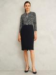 Hobbs Ivy Skirt, Navy