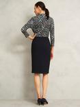 Hobbs Ivy Skirt, Navy