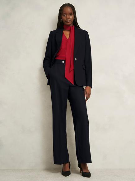 Hobbs Heidi Trousers, Black, Black