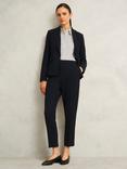 Hobbs Ivy Slim Tailored Trousers, Navy