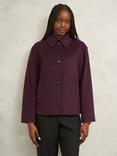 Hobbs Zoe Coat, Mid Purple