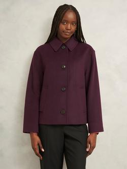 Hobbs Zoe Coat, Mid Purple, Mid Purple