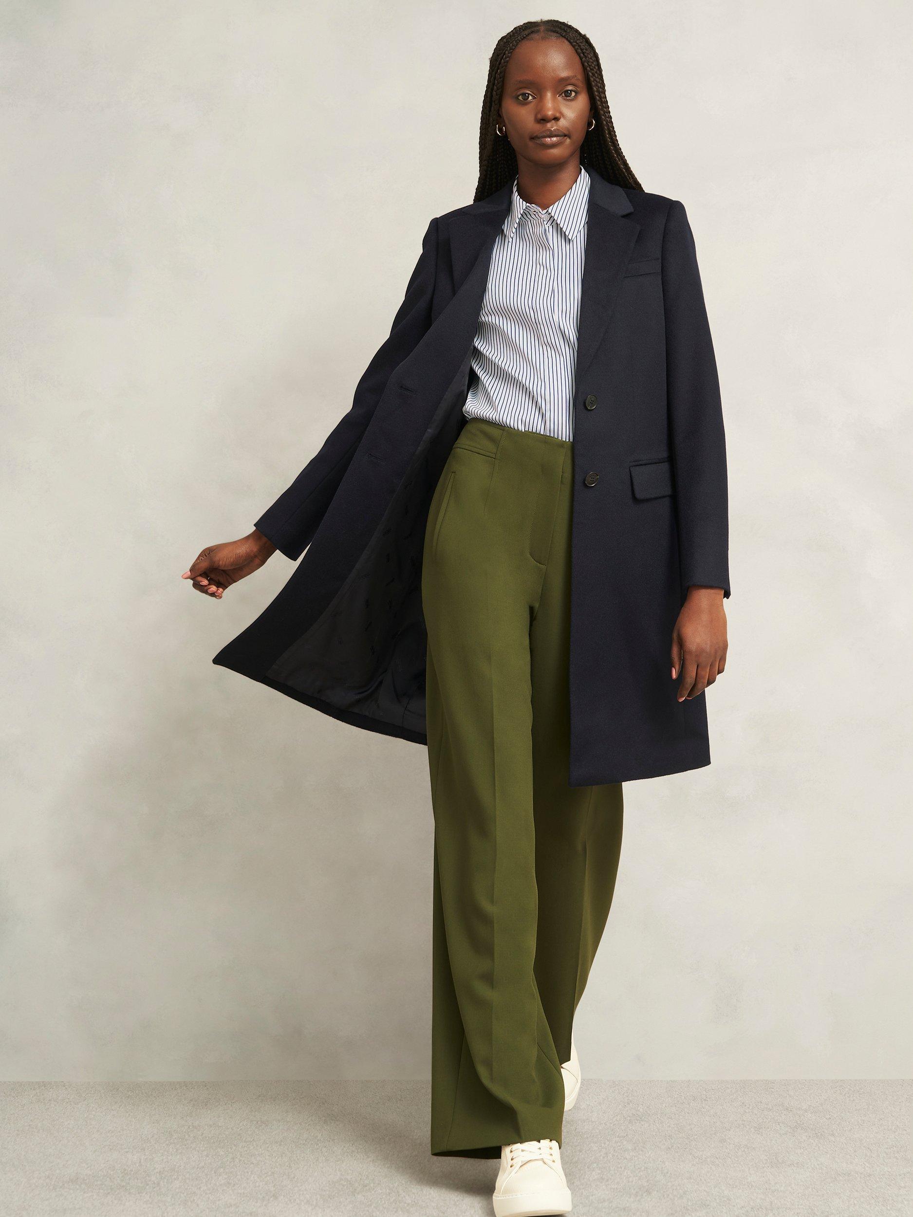 Product image 7 of 7, which shows Hobbs Andra Shirt, White/Multi, 10