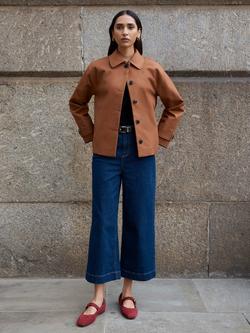 Hobbs Frida Trench Jacket, Brown, Brown