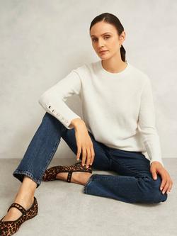 Hobbs Jasmina Jumper, White, White