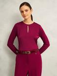 Hobbs Savannah Keyhole Top, Red