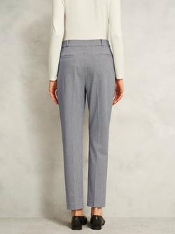 Hobbs Moira Houndstooth Trousers, Black/Multi - view 2, Black/Multi