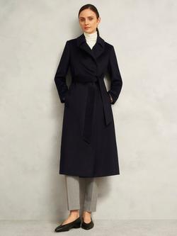 Hobbs Petite Livia Wool Coat, Black