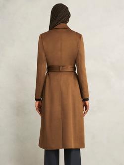 Hobbs Petite Livia Wool Coat - view 2, Vicuna