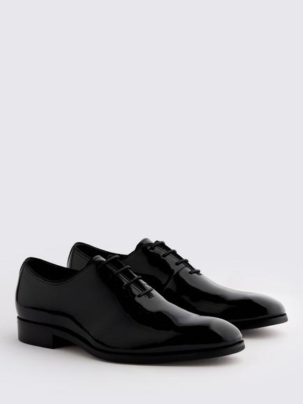 Moss John White Talbot Dress Shoes, Black - view 2, Black