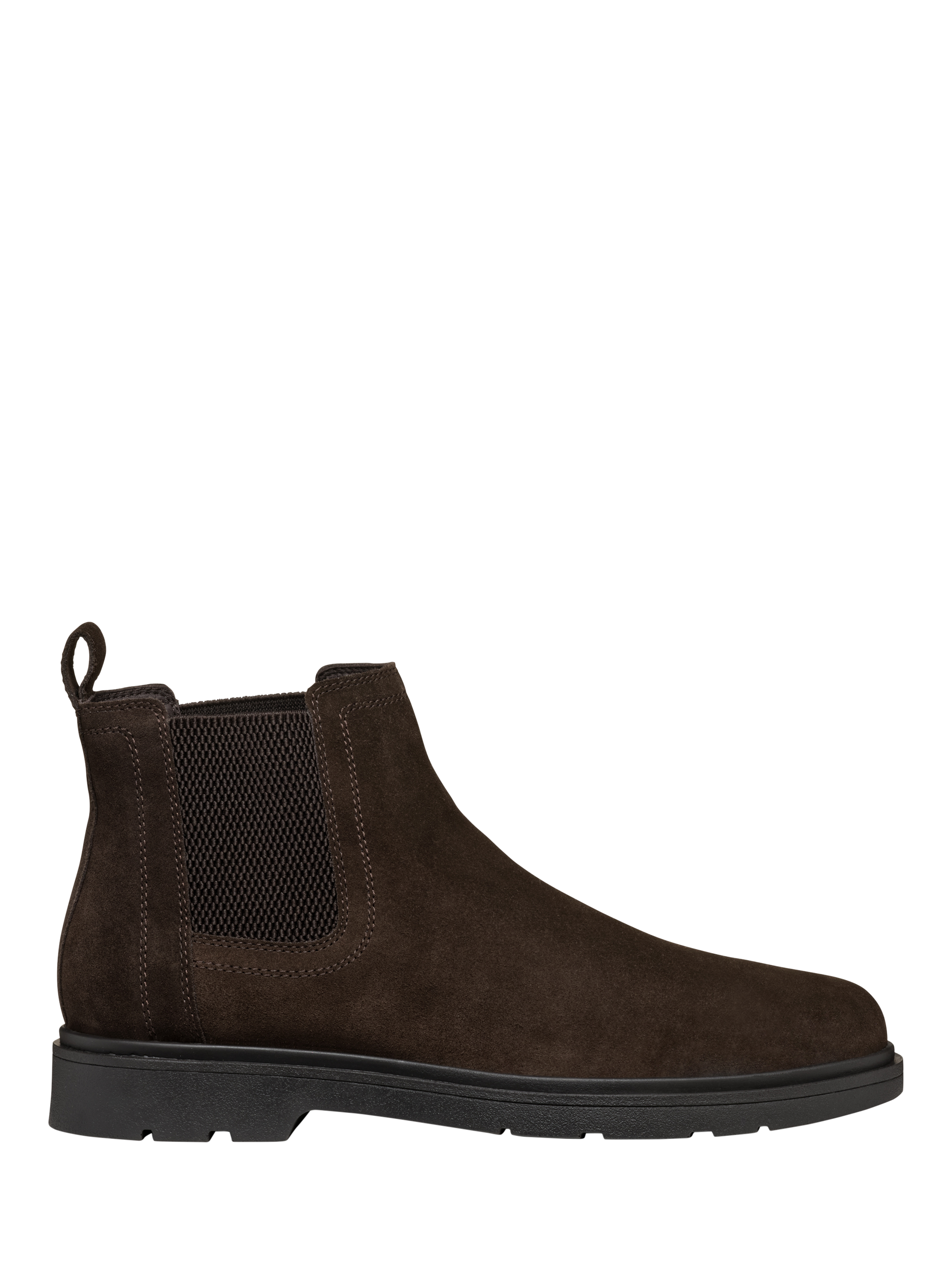 Product image 1 of 11, which shows Geox Spherica EC1 Suede Ankle Boots, Dark Brown, 6