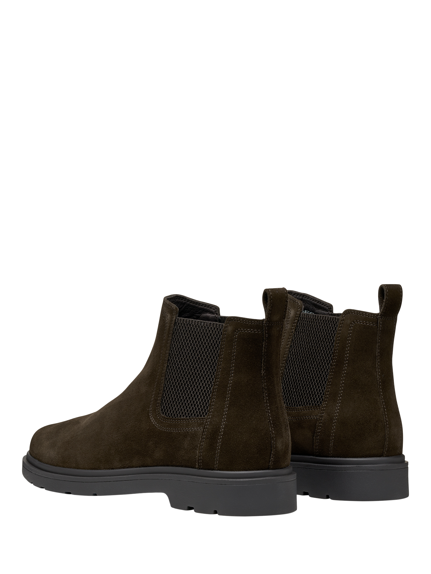 Product image 11 of 11, which shows Geox Spherica EC1 Suede Ankle Boots, Dark Brown, 6