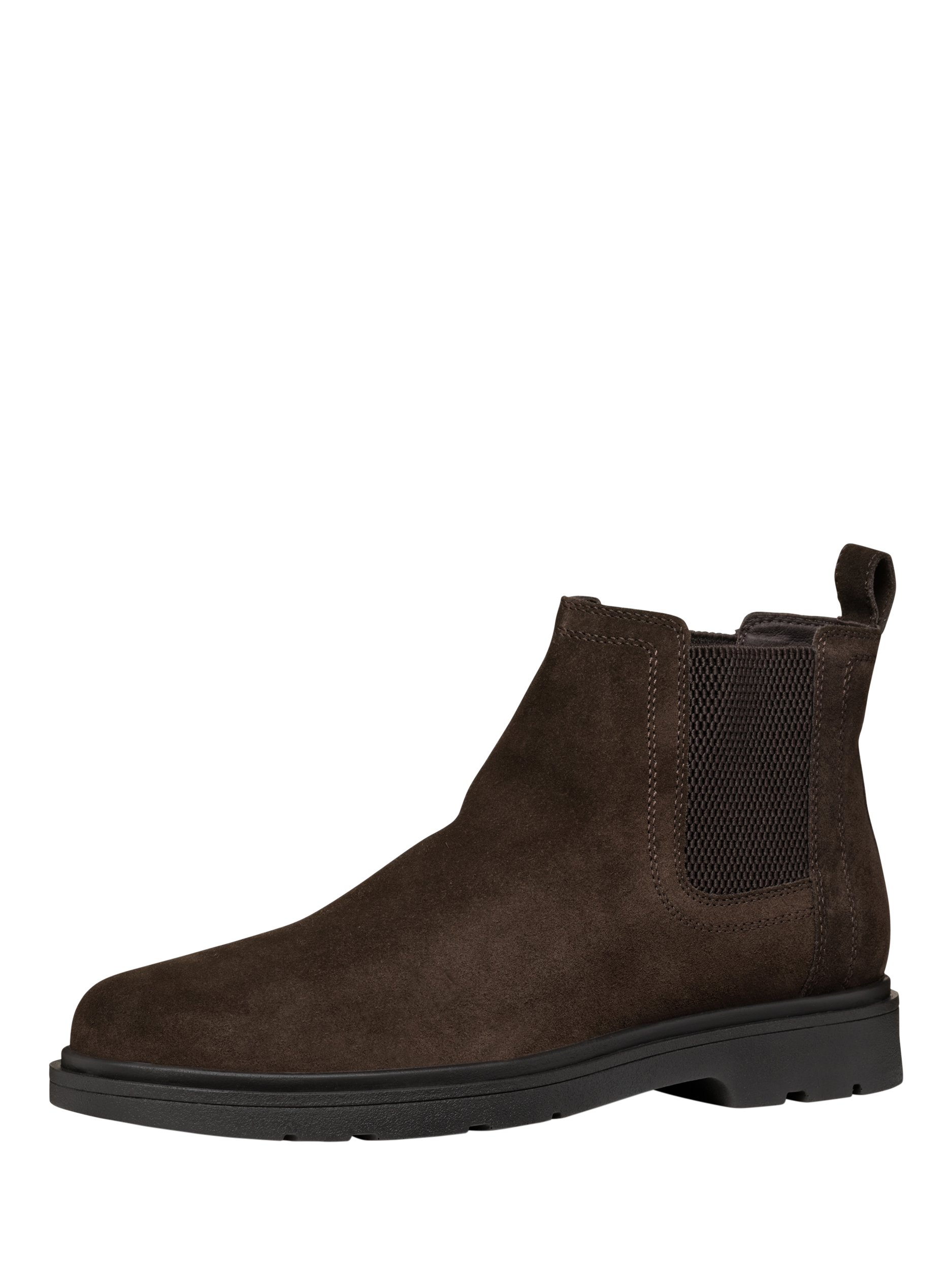Product image 3 of 11, which shows Geox Spherica EC1 Suede Ankle Boots, Dark Brown, 6