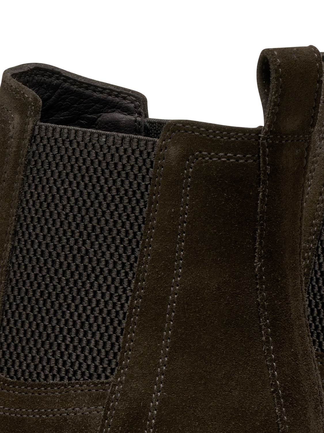 Product image 9 of 11, which shows Geox Spherica EC1 Suede Ankle Boots, Dark Brown, 6