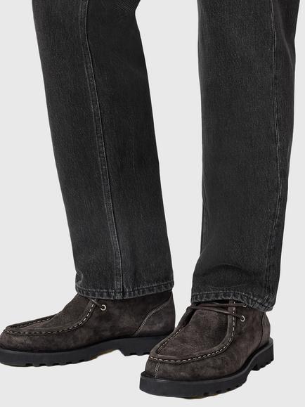 AllSaints Skiff Suede Chukka Boots, Warm Grey - view 2, Warm Grey