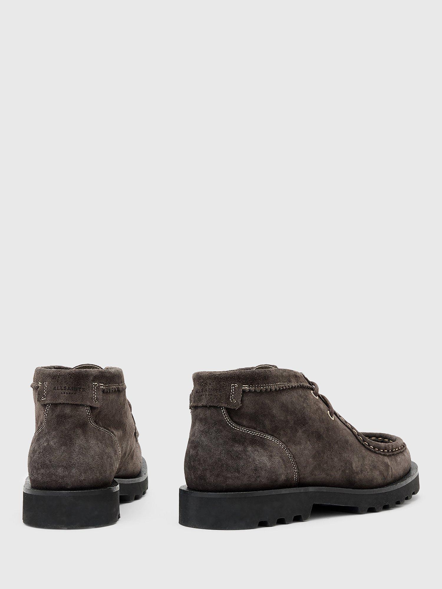 Product image 6 of 8, which shows AllSaints Skiff Suede Chukka Boots, Warm Grey, EU44