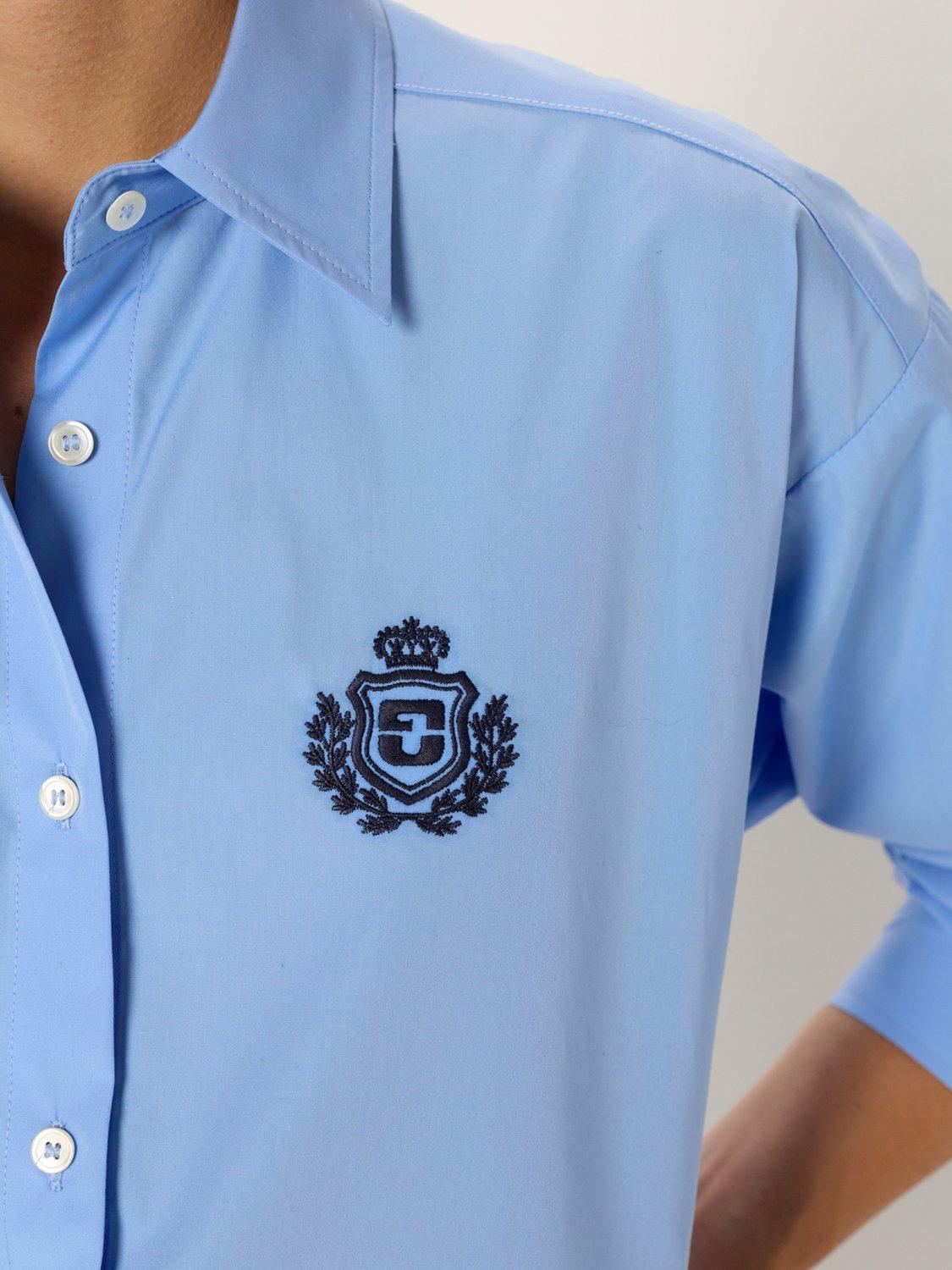 Product image 5 of 5, which shows Gerard Darel Alix Crest Shirt, Bluesky, 10