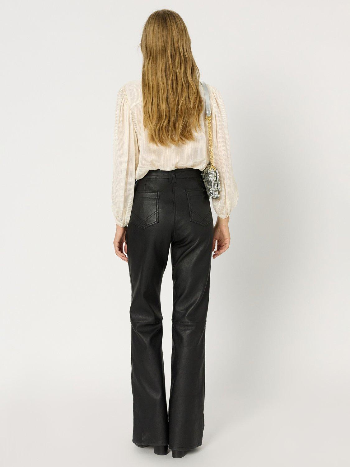 Product image 3 of 6, which shows Gerard Darel Avril Sheer Shirt, Ecru, 14